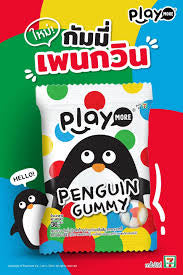Penguin gummies by Playmore